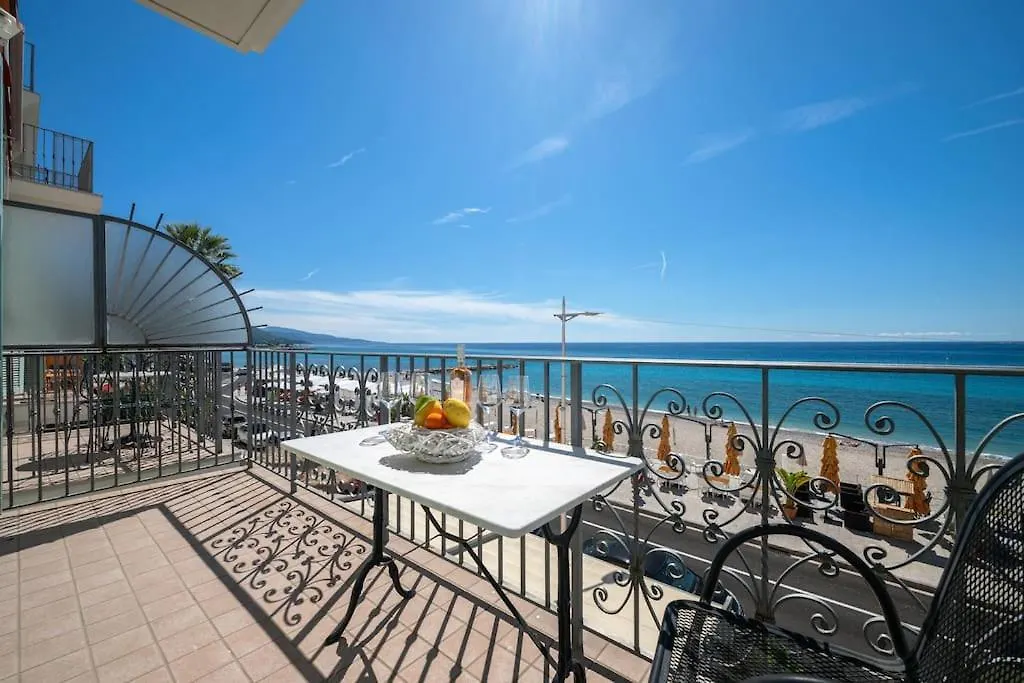 Apartment Le Galet - Emplacement Et Vue Exceptionnelle - Climatisation Menton France