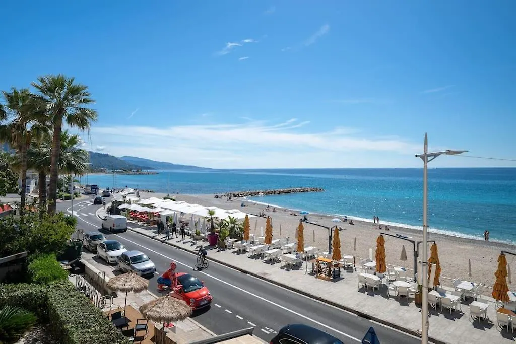 Le Galet - Emplacement Et Vue Exceptionnelle - Climatisation Menton Frankrijk